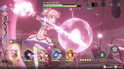 Screenshot of Madoka Magica Magia Exedra