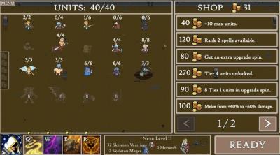 Screenshot of Mage and Monsters