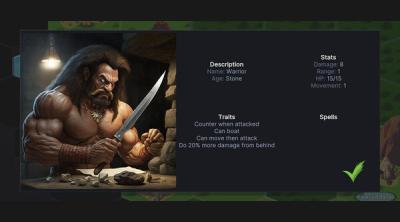 Screenshot of Magic And Dragons: 4X Battle
