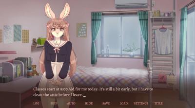 Screenshot of Magic Exposure - Yuri Visual Novel