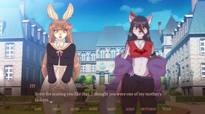 Screenshot of Magic Exposure - Yuri Visual Novel