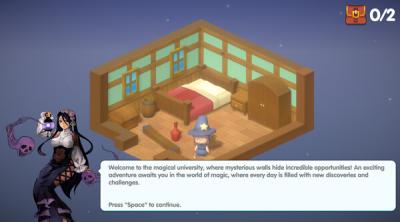 Screenshot of Magic University