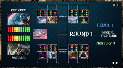Screenshot of Magical Frontline