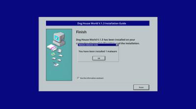 Screenshot of Malware