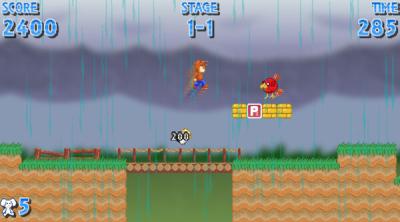 Screenshot of Mandew vs the Forever Rain+