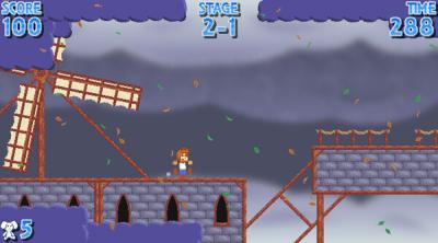 Screenshot of Mandew vs the Forever Rain+