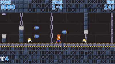 Screenshot of Mandew vs the Forever Rain+