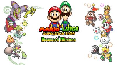 Logo of Mario & Luigi: Superstar Saga  Bowser's Minions