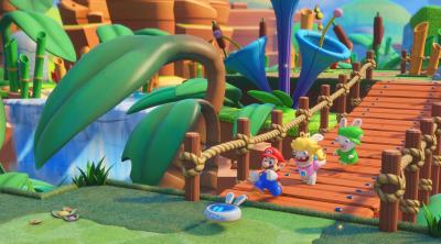 Screenshot of Mario  Rabbids: Kingdom Battle