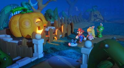 Screenshot of Mario  Rabbids: Kingdom Battle