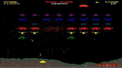 Screenshot of Martian Invaders