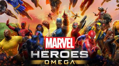 Logo of Marvel Heroes Omega