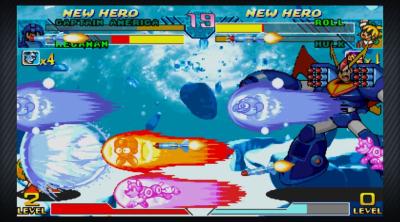Screenshot of Marvel vs. Capcom Origins