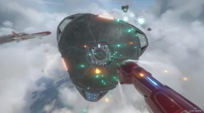 Screenshot of Marvel's Iron Man VR