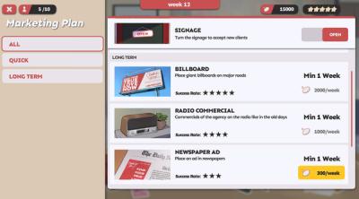 Screenshot of Matchmaker Agency