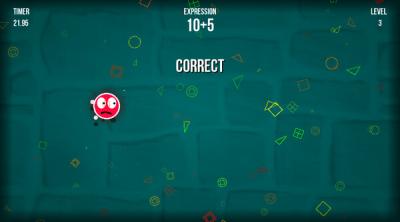 Screenshot of Math Ball