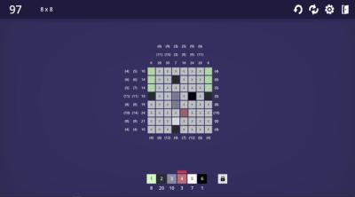 Screenshot of Math Pixels