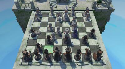 Screenshot of Mechanical Chess: Real-time