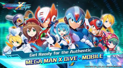 Screenshot of MEGA MAN X DiVE - MOBILE