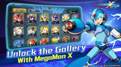 Screenshot of MEGA MAN X DiVE - MOBILE