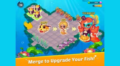 Screenshot of Merge Mermaids-magic puzzles