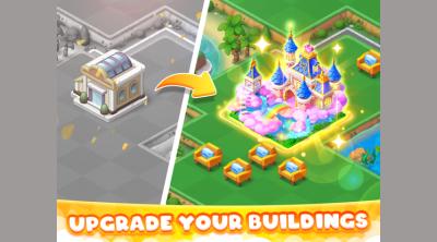 Screenshot of Merge Topia-Tap Blocks Out!