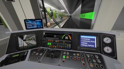 Capture d'écran de Metro Simulator