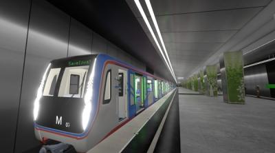 Capture d'écran de Metro Simulator 2020