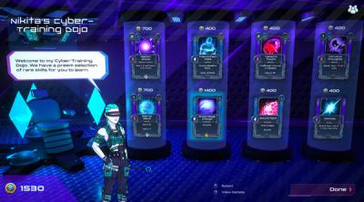 Screenshot of Metroplex Zero: Sci-Fi Card Battler