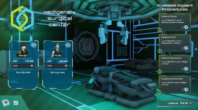 Screenshot of Metroplex Zero: Sci-Fi Card Battler