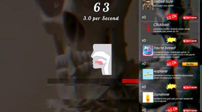 Screenshot of Mewing Simulator