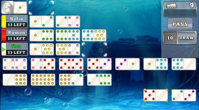 Screenshot of Mexican Train Dominoes Gold