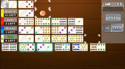 Screenshot of Mexican Train Dominoes Gold