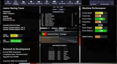 Screenshot of MGP Manager 2023