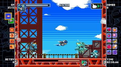 Screenshot of MIGHTY GUNVOLT BURST