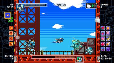 Screenshot of MIGHTY GUNVOLT BURST