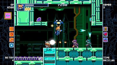 Capture d'écran de MIGHTY GUNVOLT BURST