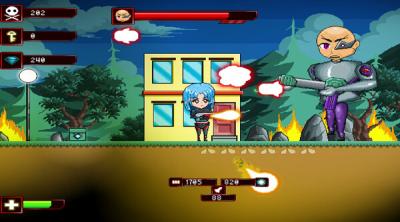 Screenshot of Mika's Battle S