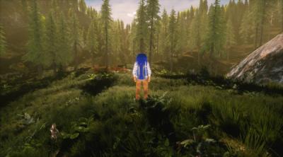 Screenshot of Mike goes on hike
