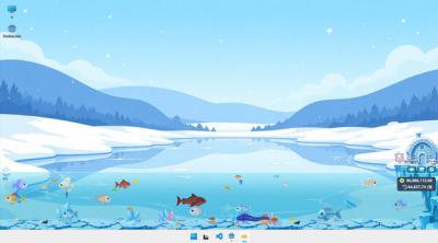 Screenshot of Milo's Tiny Fish Pond
