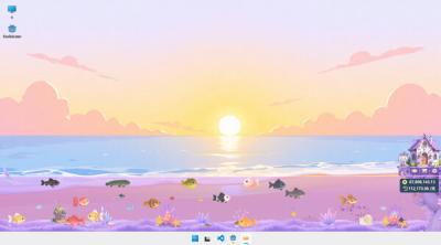 Screenshot of Milo's Tiny Fish Pond