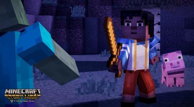 Screenshot of Minecraft: Story Mode - A Telltale Games Series - The Complete Adventure