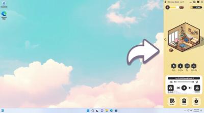 Screenshot of Mini Cozy Room: Lo-Fi