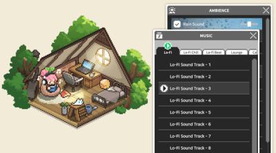 Screenshot of Mini Cozy Room: Lo-Fi