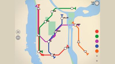 Capture d'écran de Mini Metro