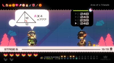Screenshot of Mini Star Math: 4 Routes