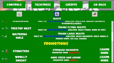 Screenshot of Minidinos