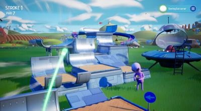 Screenshot of Minigolf Galaxy