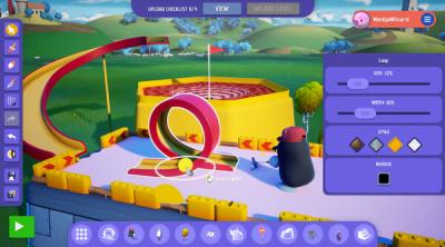 Screenshot of Minigolf Galaxy