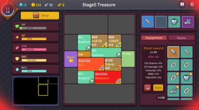 Screenshot of Minimal Dungeon RPG